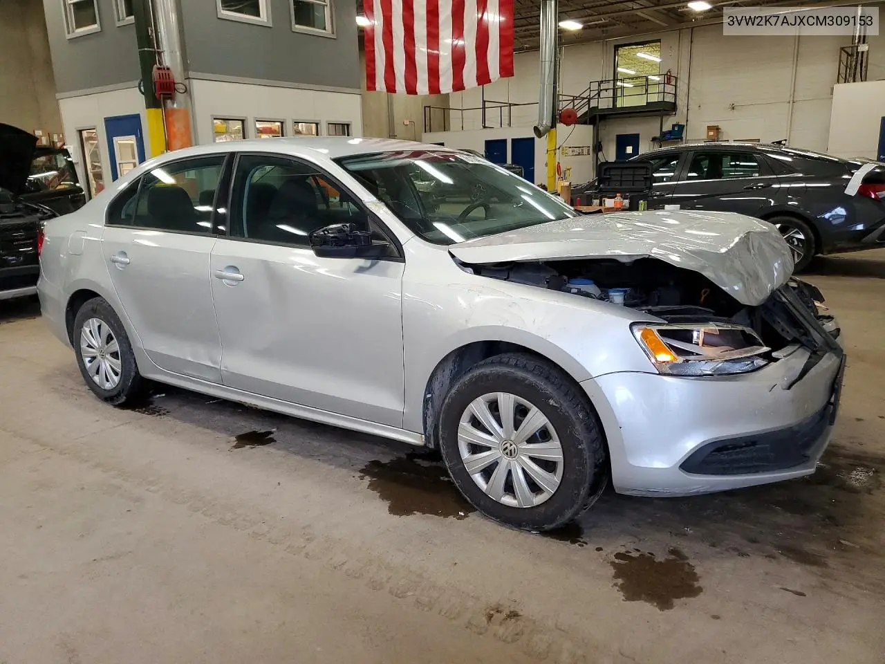 3VW2K7AJXCM309153 2012 Volkswagen Jetta Base