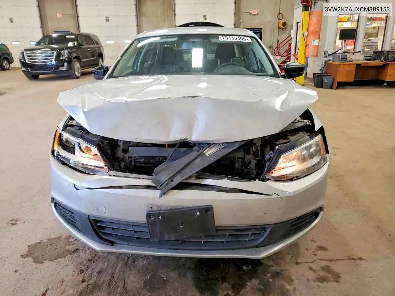 3VW2K7AJXCM309153 2012 Volkswagen Jetta Base