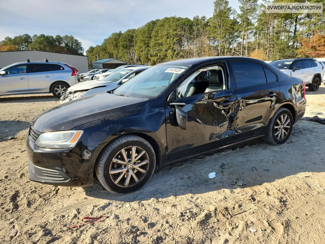 3VWDP7AJ6CM362099 2012 Volkswagen Jetta Se