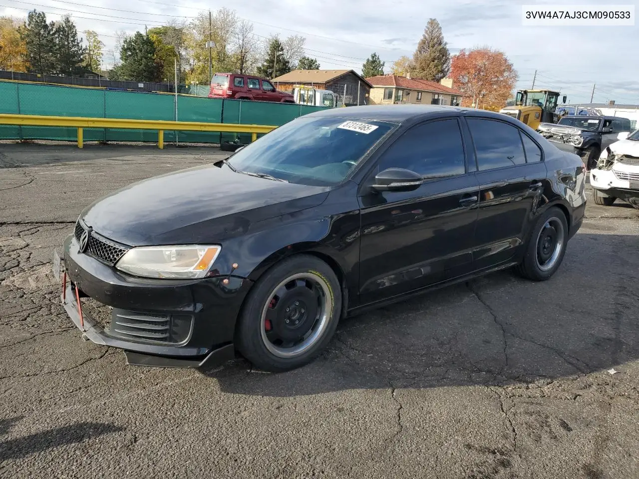 3VW4A7AJ3CM090533 2012 Volkswagen Jetta Gli