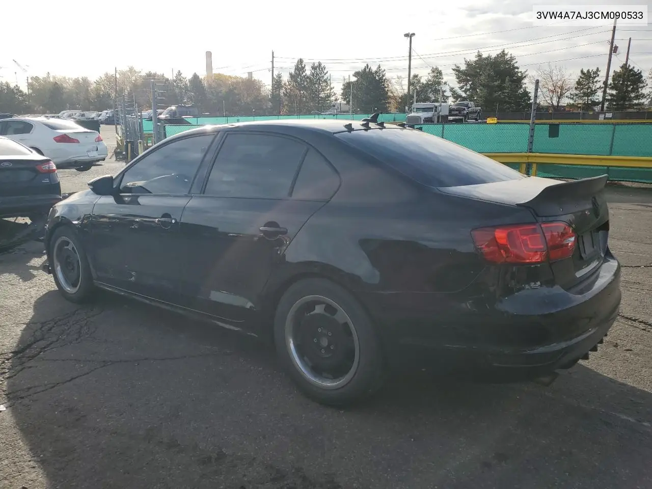 3VW4A7AJ3CM090533 2012 Volkswagen Jetta Gli