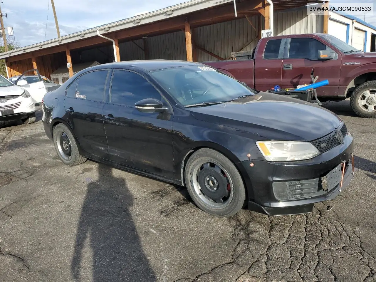 3VW4A7AJ3CM090533 2012 Volkswagen Jetta Gli