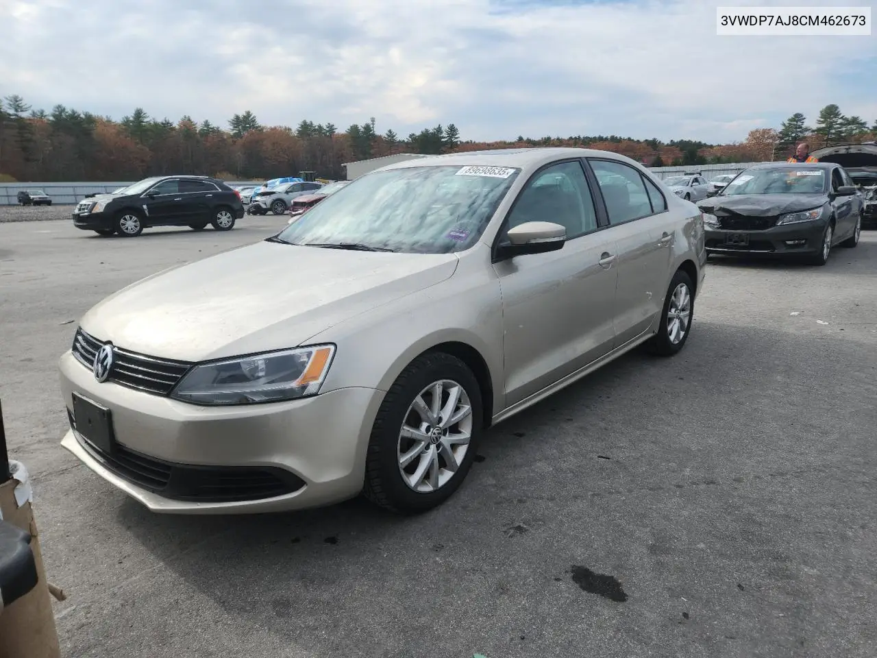 3VWDP7AJ8CM462673 2012 Volkswagen Jetta Se