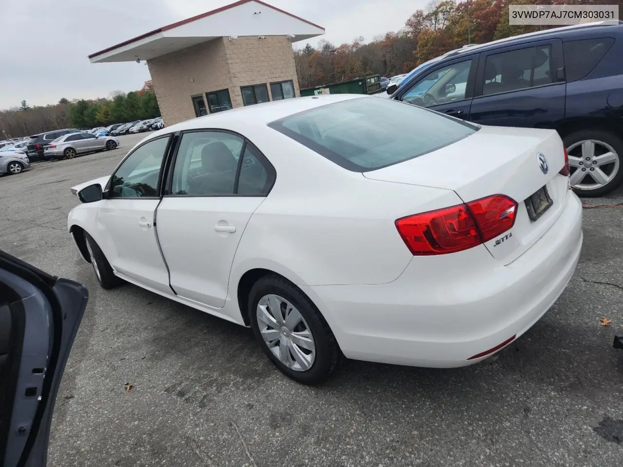 3VWDP7AJ7CM303031 2012 Volkswagen Jetta Se