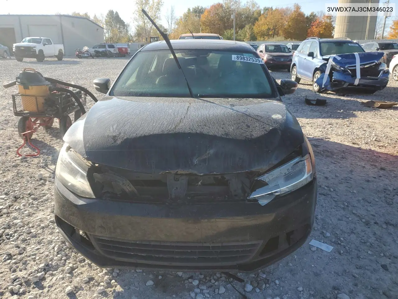 3VWDX7AJ3CM346023 2012 Volkswagen Jetta Se
