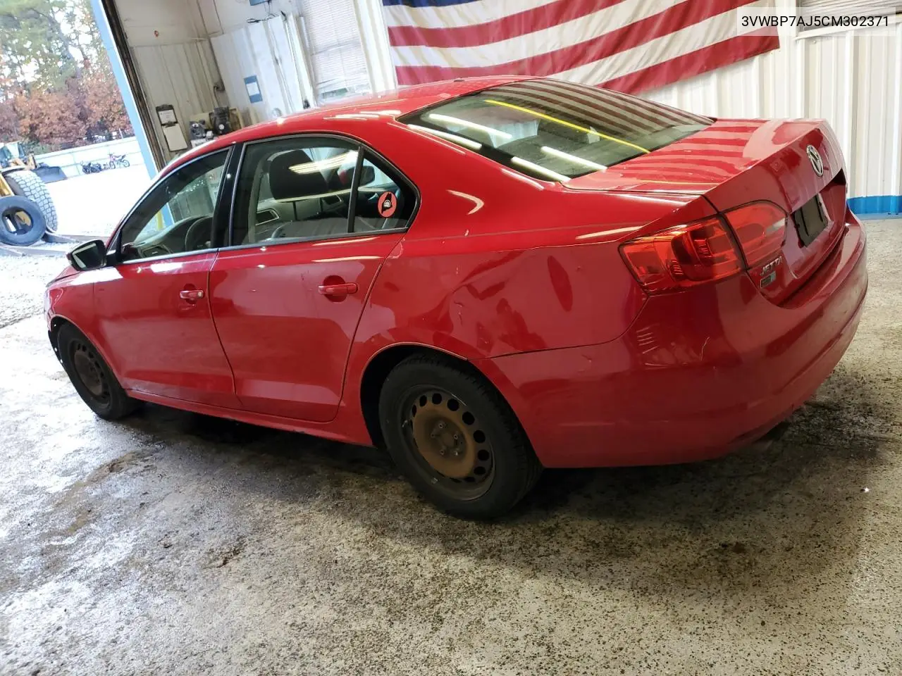 3VWBP7AJ5CM302371 2012 Volkswagen Jetta Se
