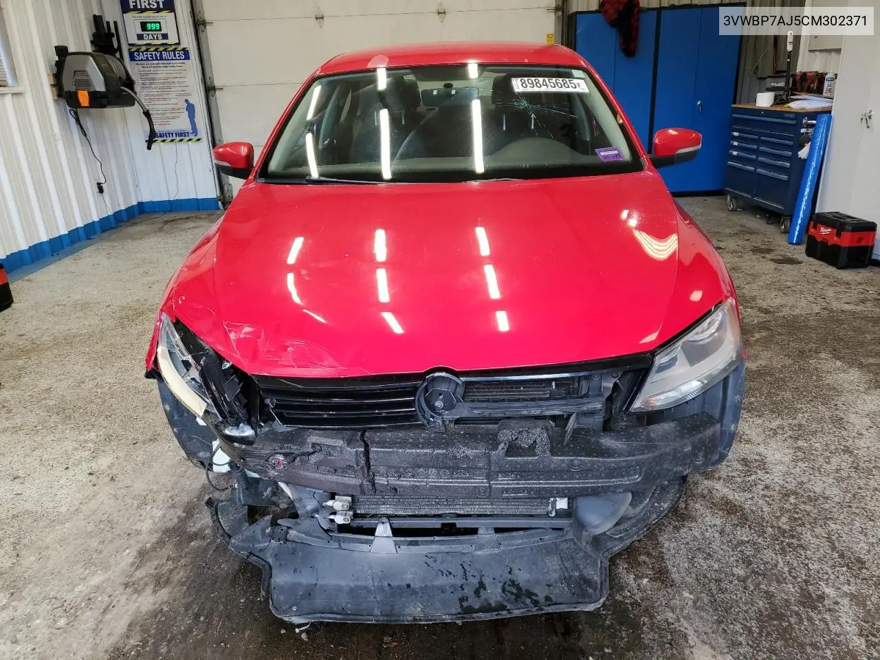 3VWBP7AJ5CM302371 2012 Volkswagen Jetta Se