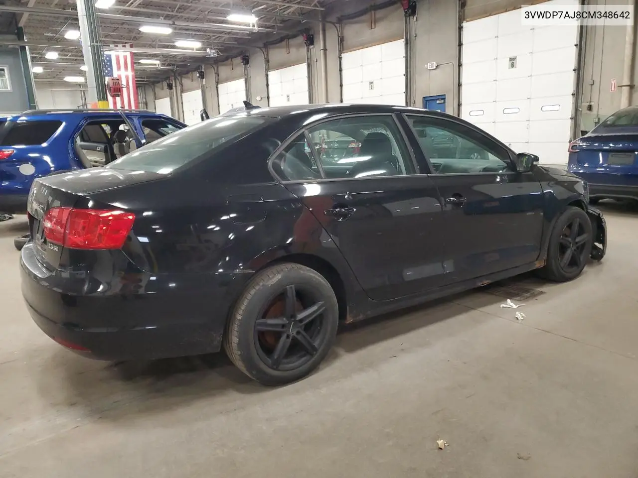 3VWDP7AJ8CM348642 2012 Volkswagen Jetta Se