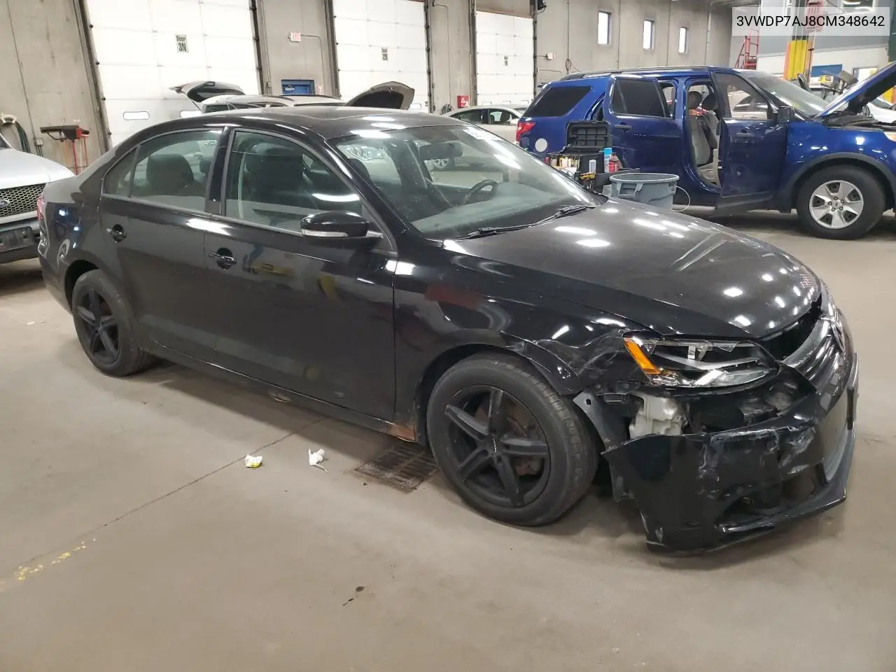 3VWDP7AJ8CM348642 2012 Volkswagen Jetta Se