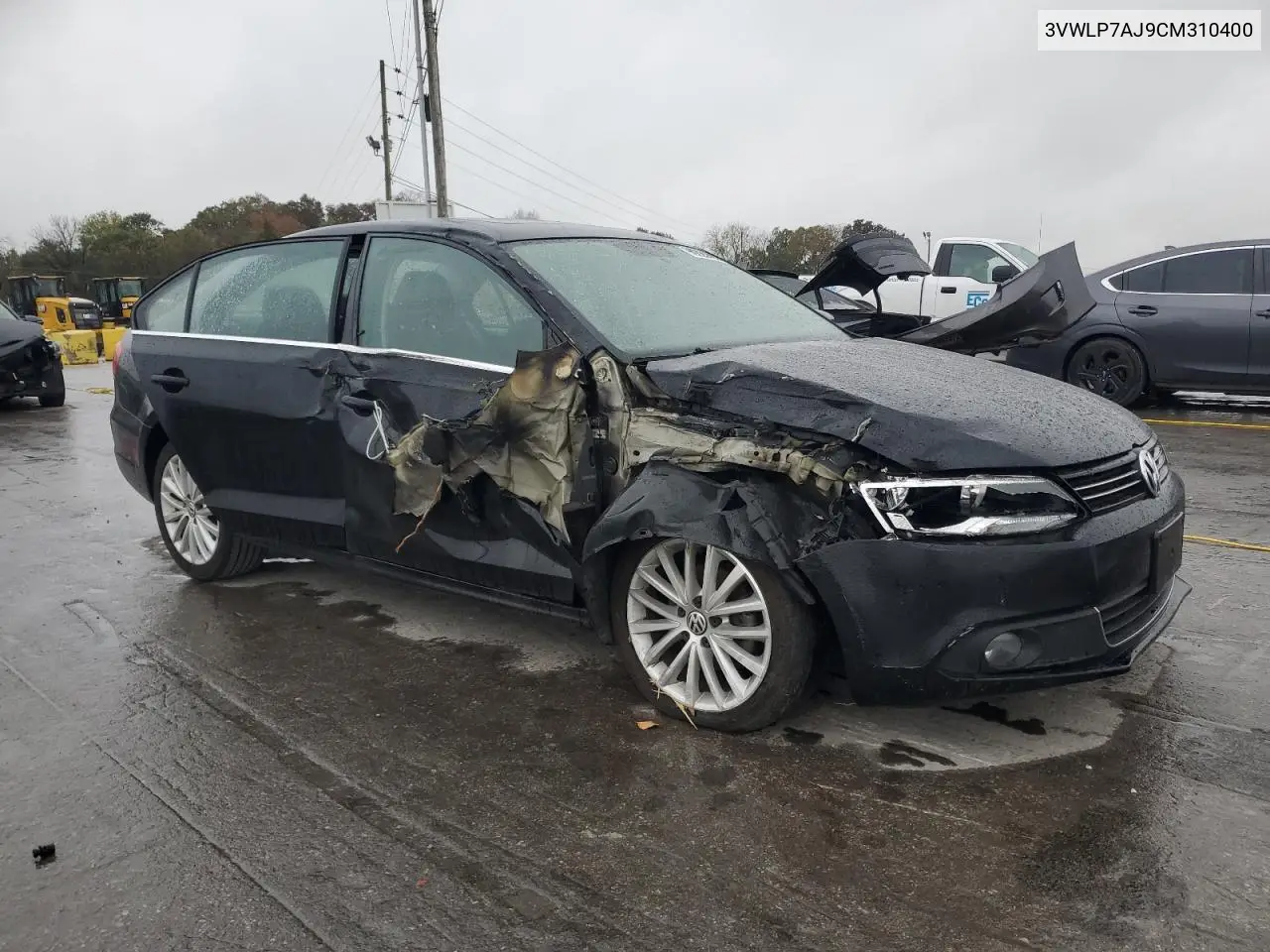 3VWLP7AJ9CM310400 2012 Volkswagen Jetta Sel
