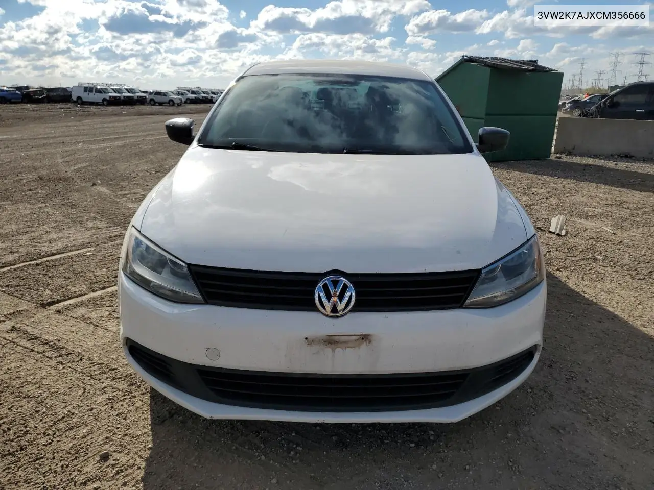 3VW2K7AJXCM356666 2012 Volkswagen Jetta Base