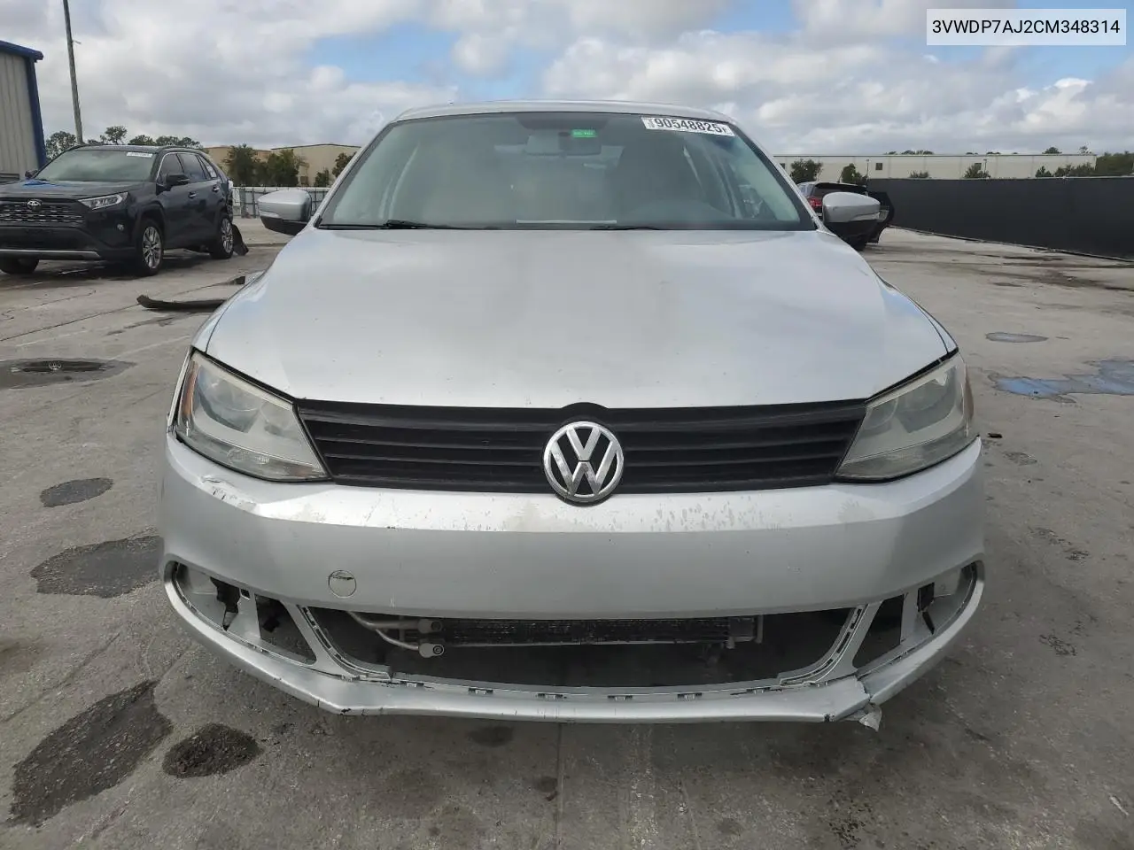 3VWDP7AJ2CM348314 2012 Volkswagen Jetta Se