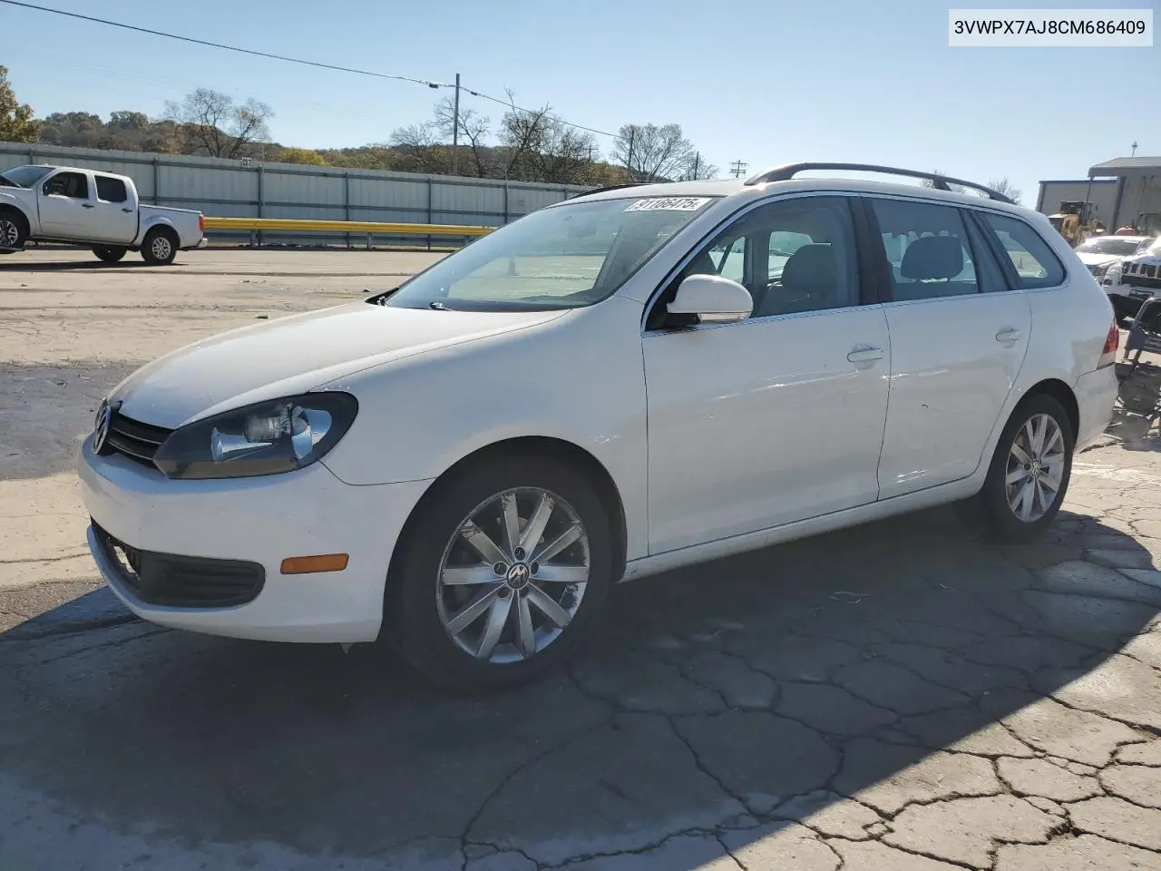 3VWPX7AJ8CM686409 2012 Volkswagen Jetta S