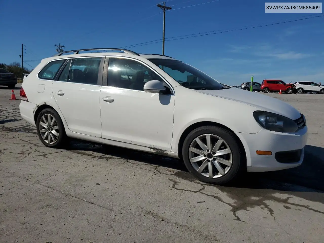 3VWPX7AJ8CM686409 2012 Volkswagen Jetta S