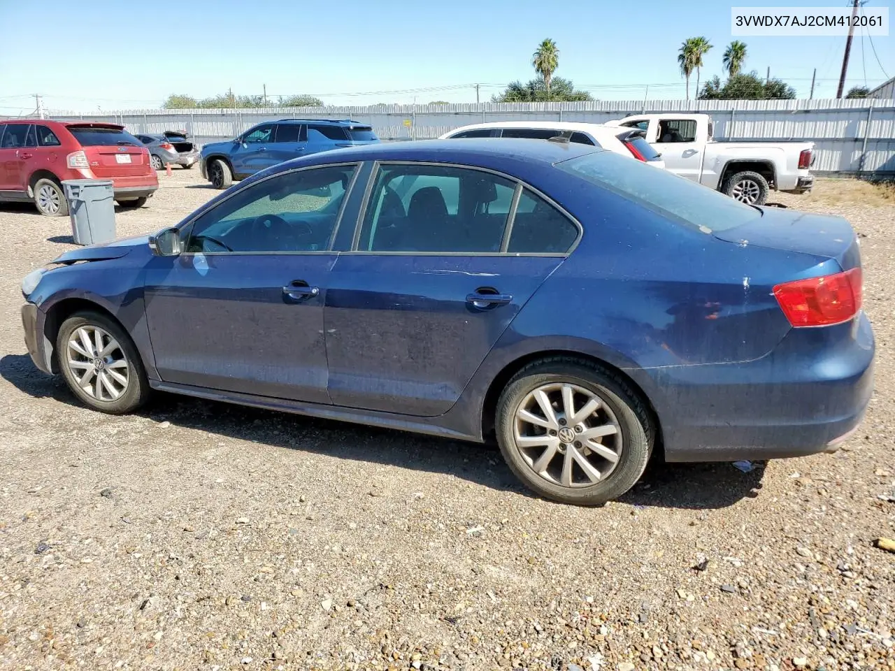 3VWDX7AJ2CM412061 2012 Volkswagen Jetta Se