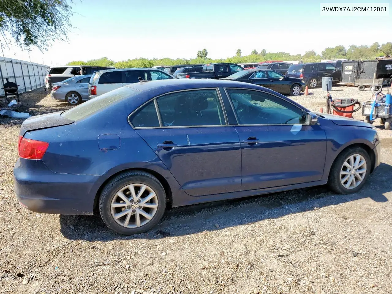 3VWDX7AJ2CM412061 2012 Volkswagen Jetta Se