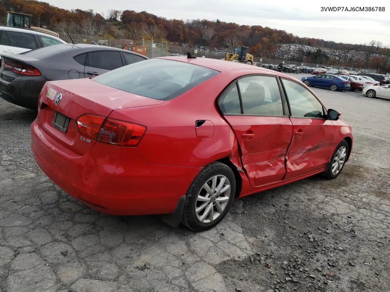 3VWDP7AJ6CM386788 2012 Volkswagen Jetta Se