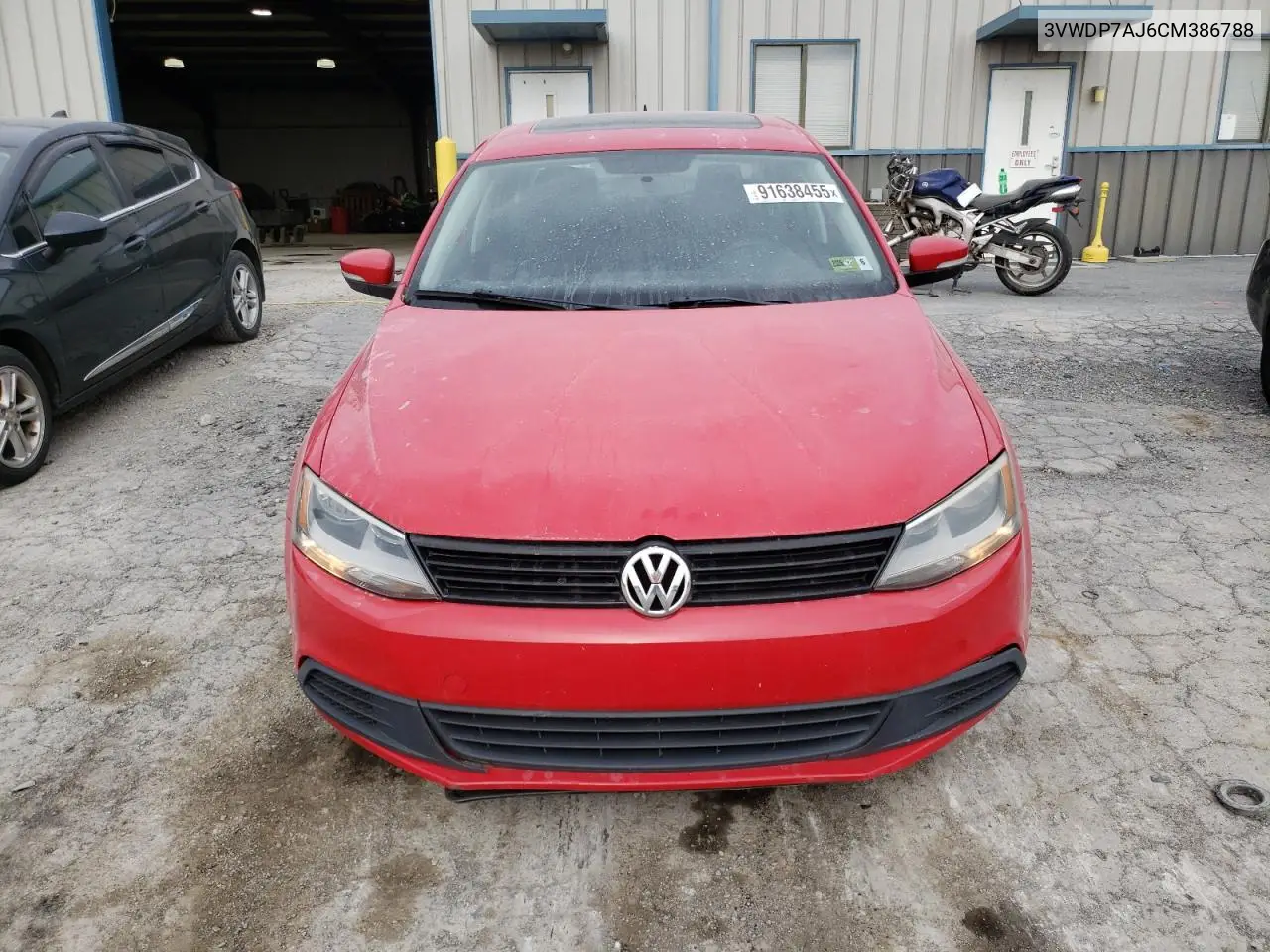 3VWDP7AJ6CM386788 2012 Volkswagen Jetta Se