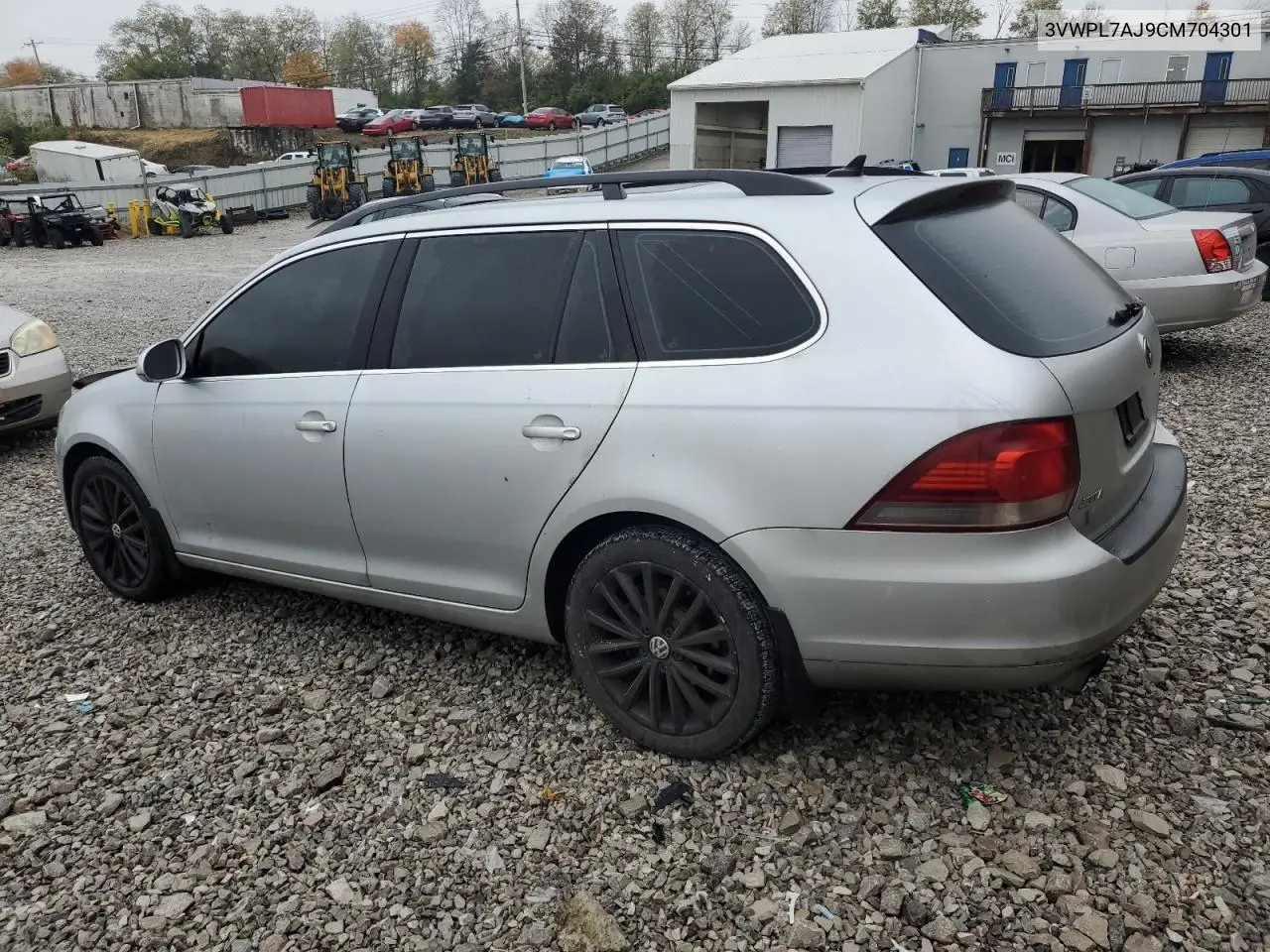 3VWPL7AJ9CM704301 2012 Volkswagen Jetta Tdi