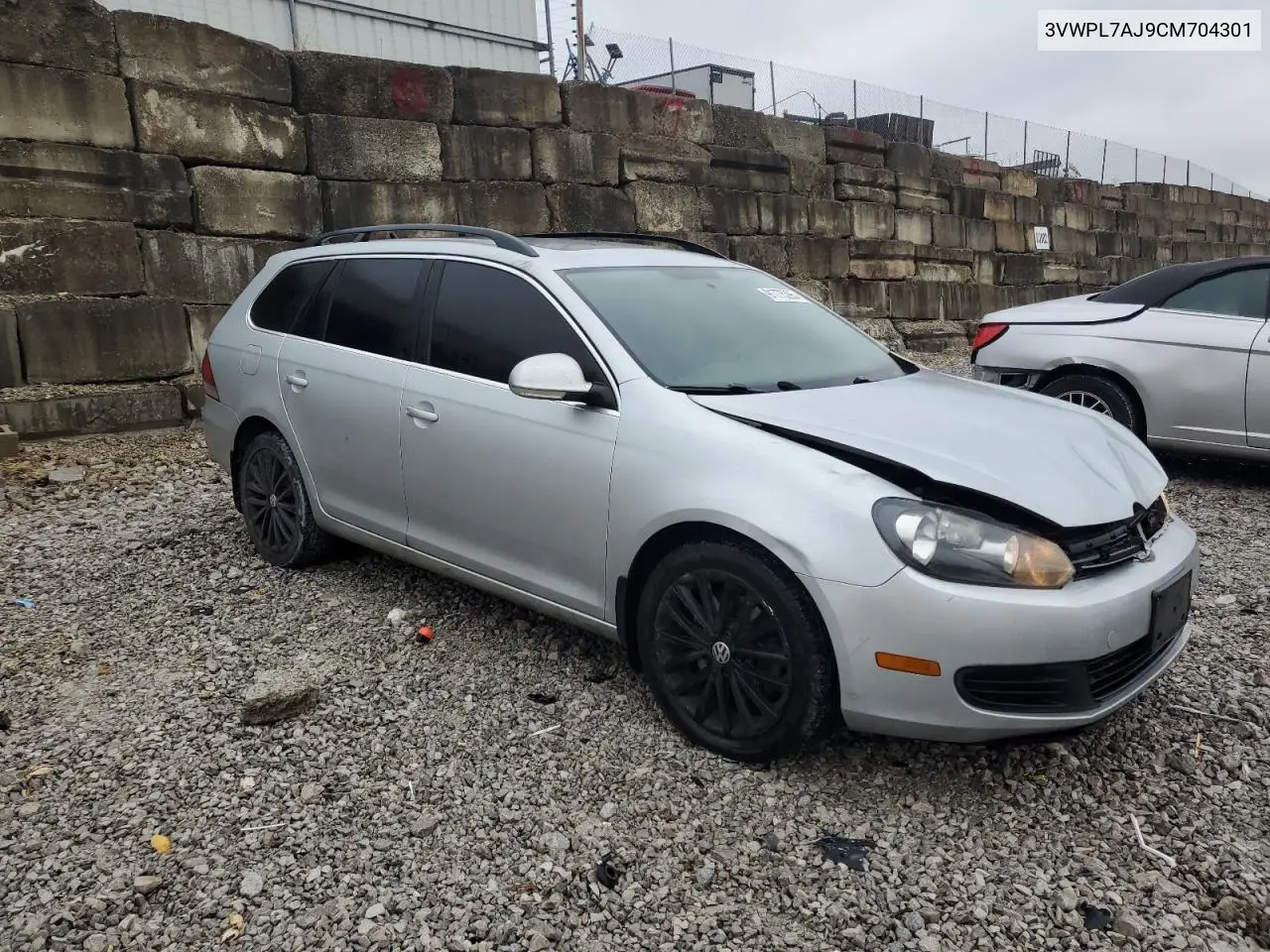 3VWPL7AJ9CM704301 2012 Volkswagen Jetta Tdi