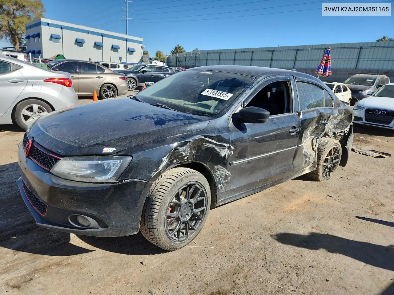 3VW1K7AJ2CM351165 2012 Volkswagen Jetta Base