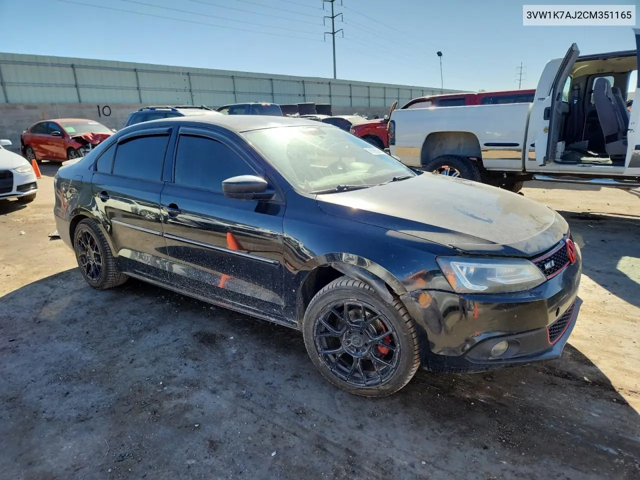3VW1K7AJ2CM351165 2012 Volkswagen Jetta Base
