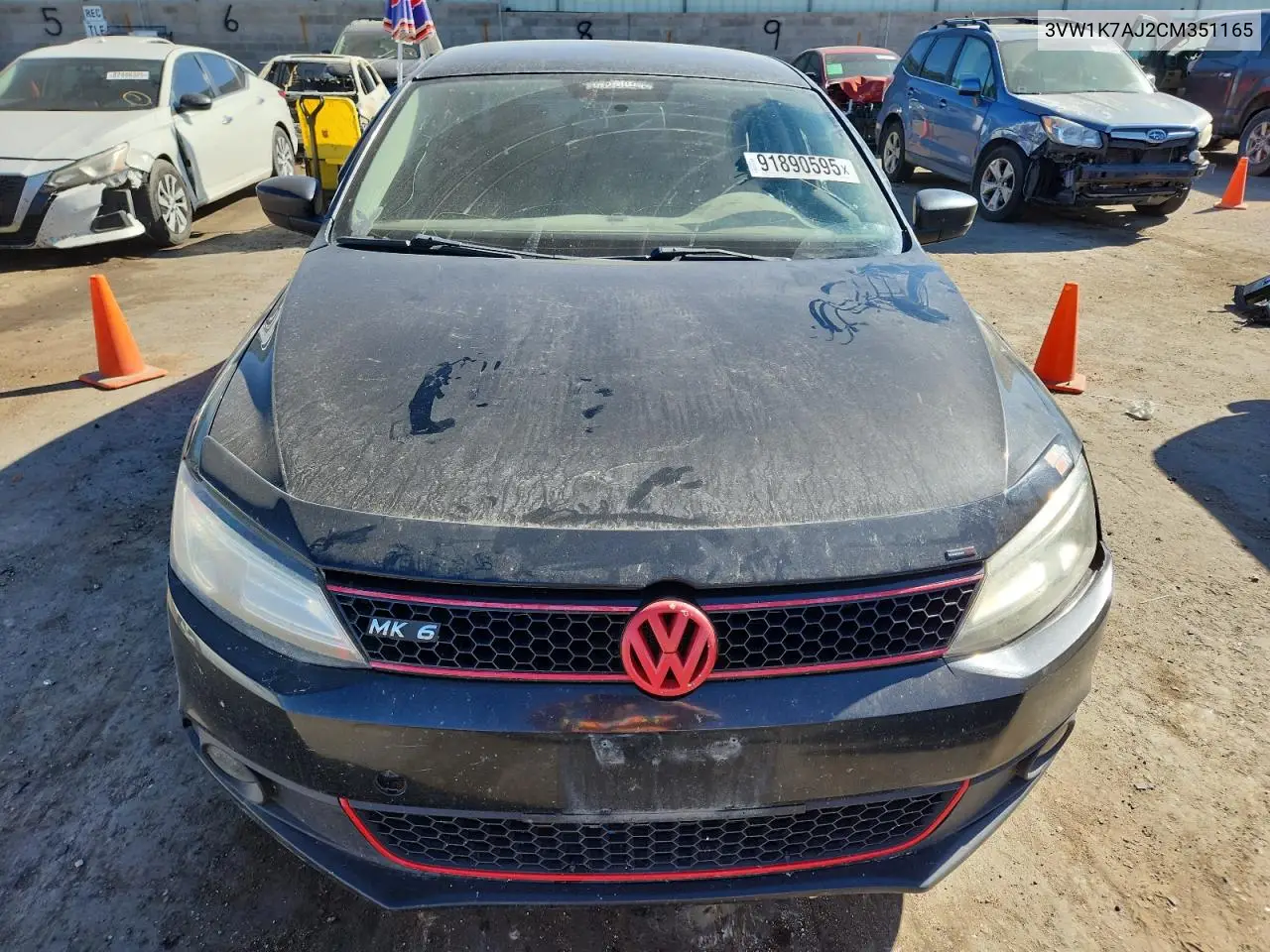 3VW1K7AJ2CM351165 2012 Volkswagen Jetta Base