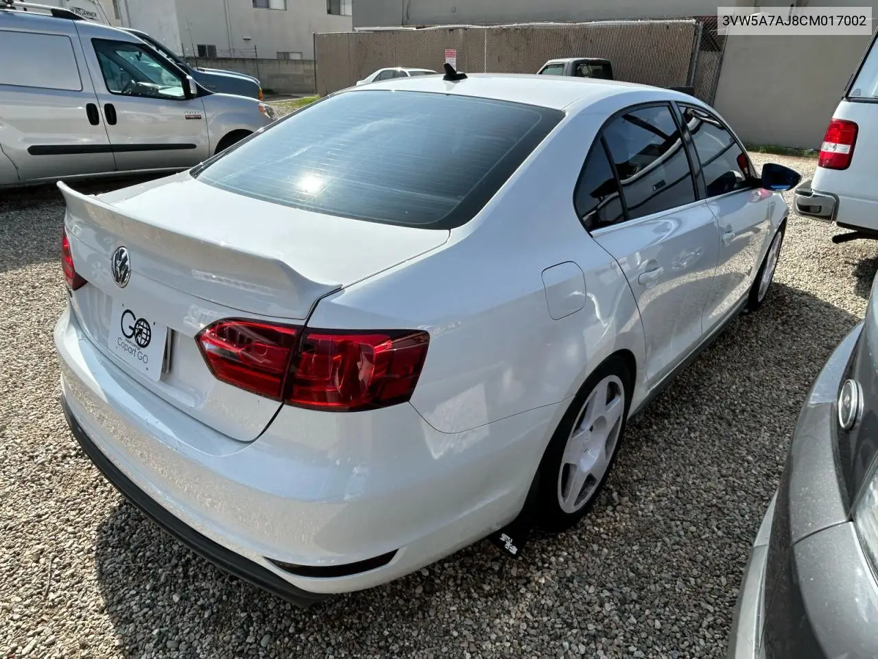3VW5A7AJ8CM017002 2012 Volkswagen Jetta Gli