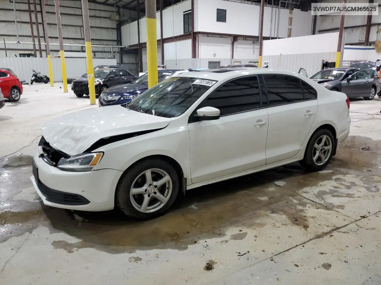 3VWDP7AJ5CM365625 2012 Volkswagen Jetta Se