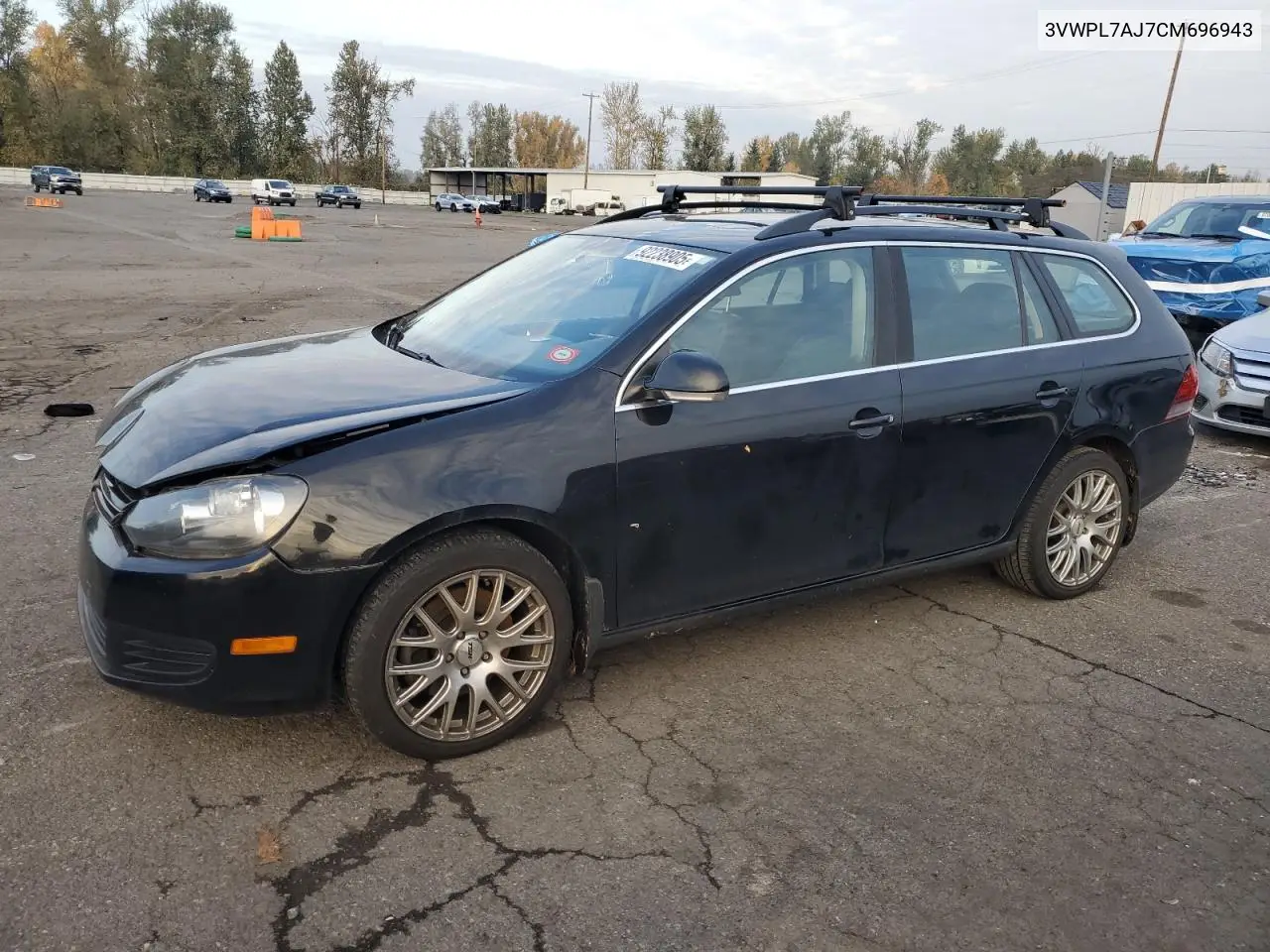 3VWPL7AJ7CM696943 2012 Volkswagen Jetta Tdi