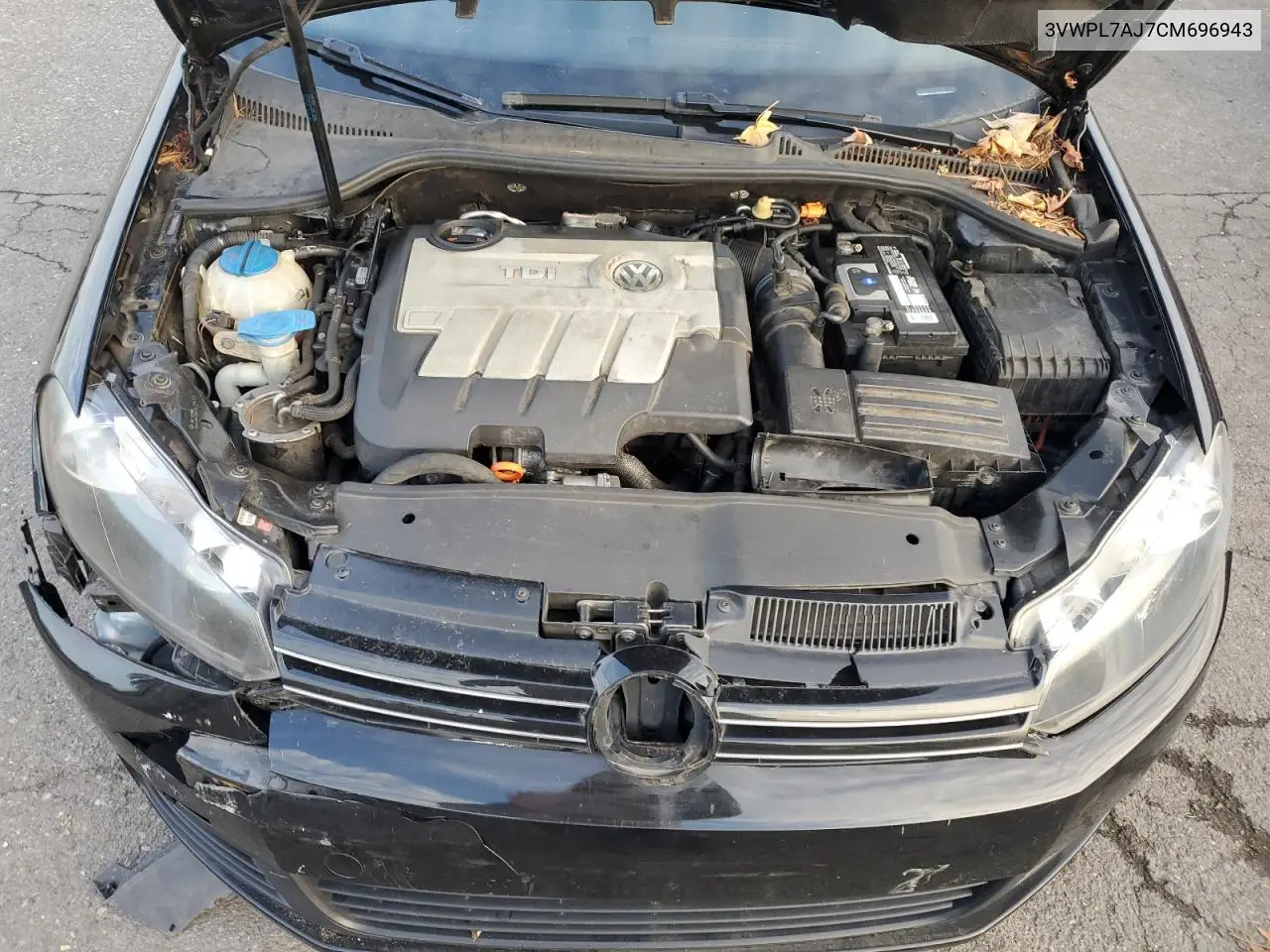 3VWPL7AJ7CM696943 2012 Volkswagen Jetta Tdi