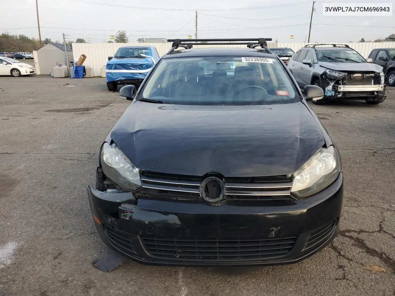 3VWPL7AJ7CM696943 2012 Volkswagen Jetta Tdi
