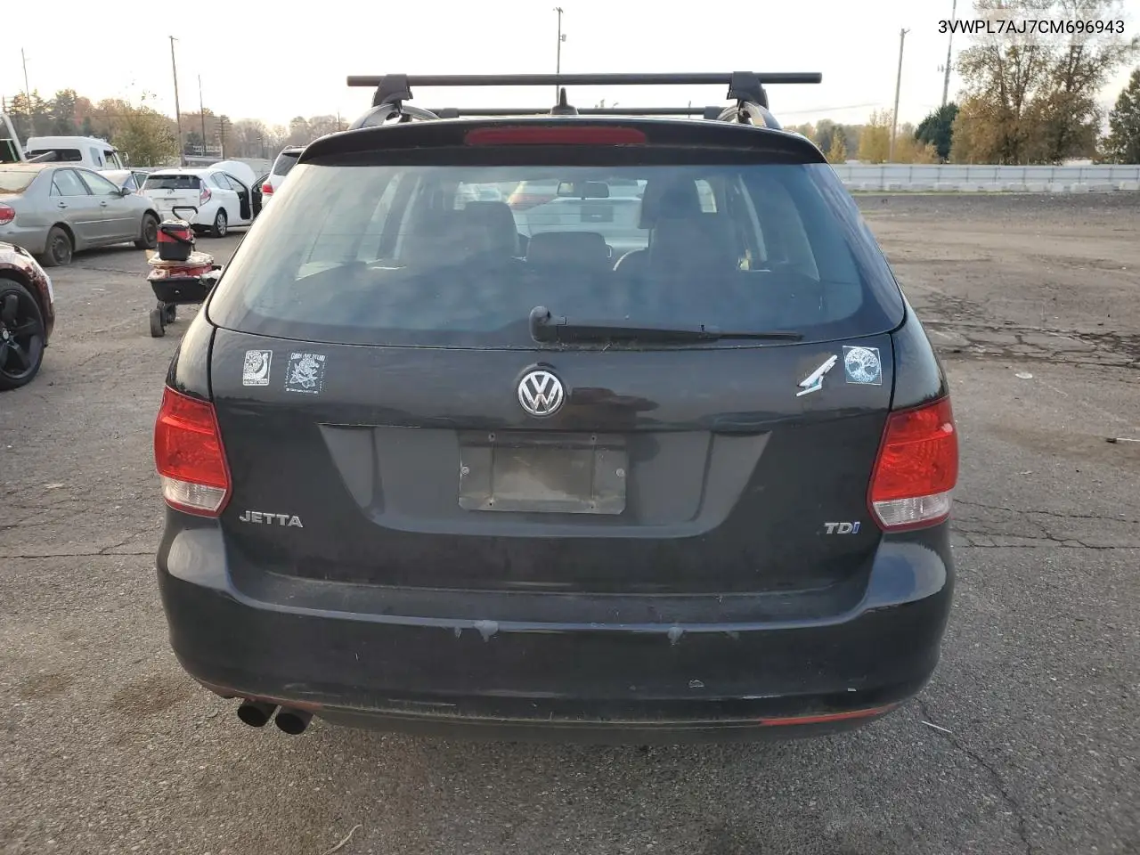 3VWPL7AJ7CM696943 2012 Volkswagen Jetta Tdi