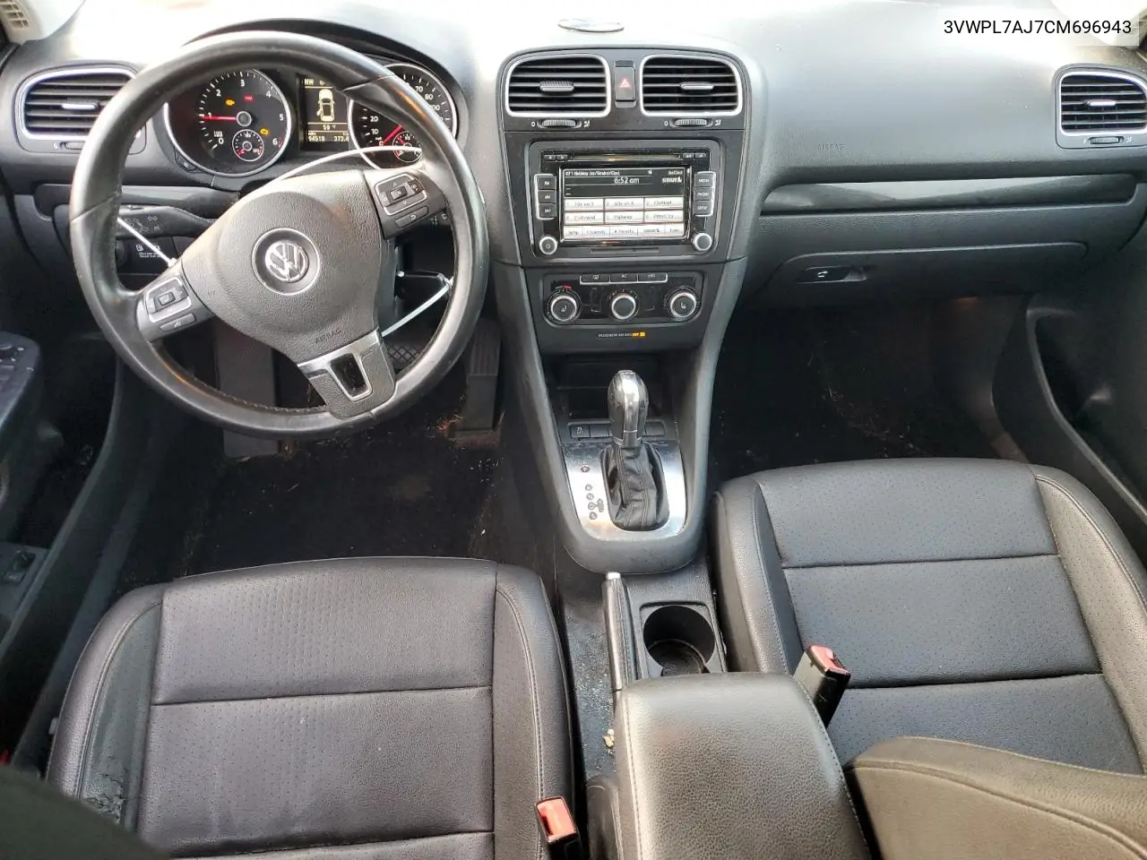 3VWPL7AJ7CM696943 2012 Volkswagen Jetta Tdi