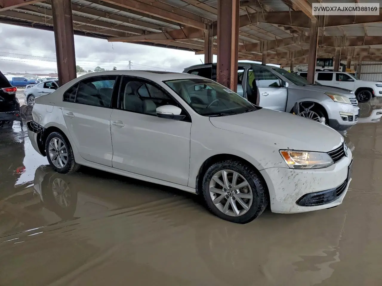 3VWDX7AJXCM388169 2012 Volkswagen Jetta Se