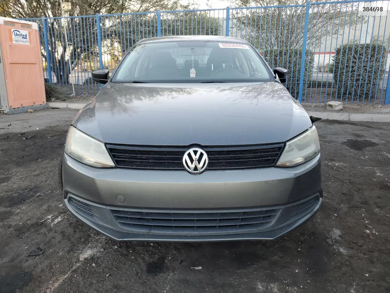 384698 2012 Volkswagen Jetta Base