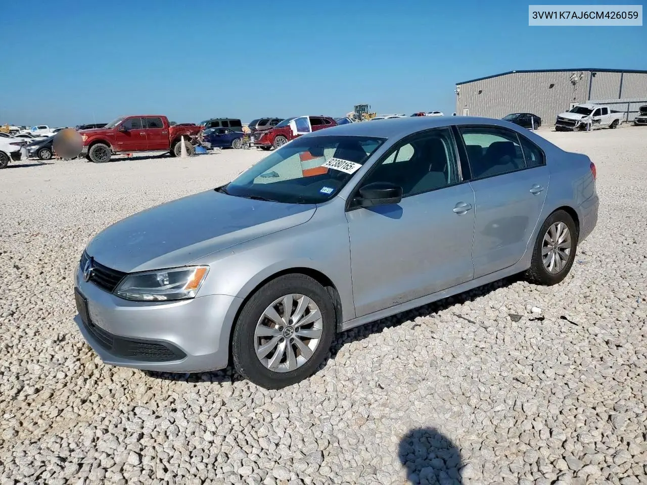 3VW1K7AJ6CM426059 2012 Volkswagen Jetta Base