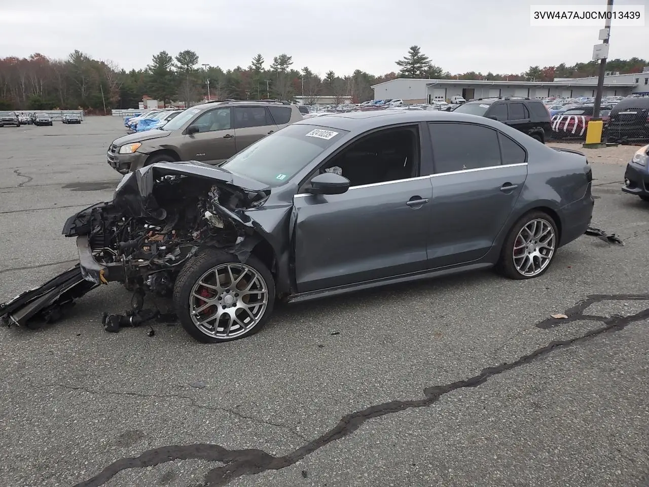 3VW4A7AJ0CM013439 2012 Volkswagen Jetta Gli