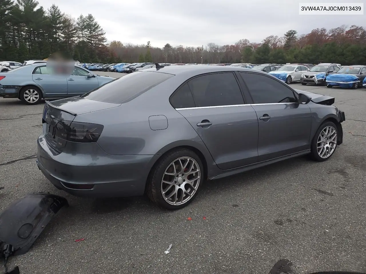 3VW4A7AJ0CM013439 2012 Volkswagen Jetta Gli