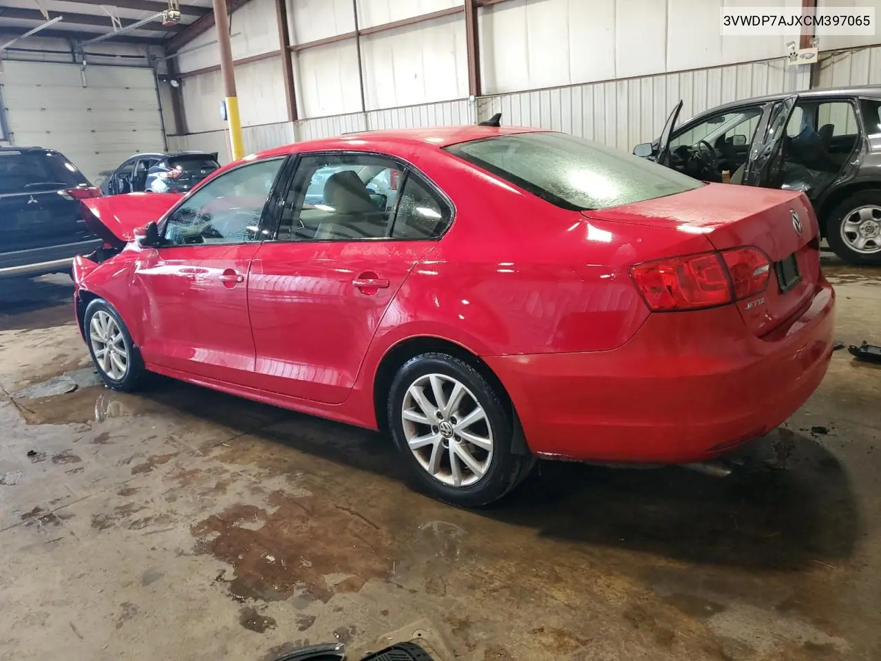 3VWDP7AJXCM397065 2012 Volkswagen Jetta Se