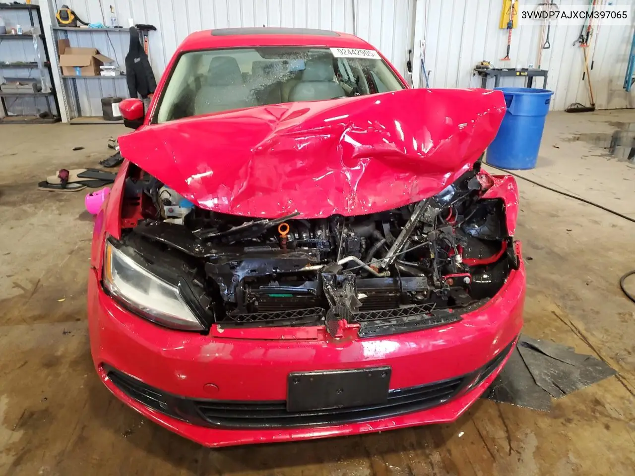3VWDP7AJXCM397065 2012 Volkswagen Jetta Se