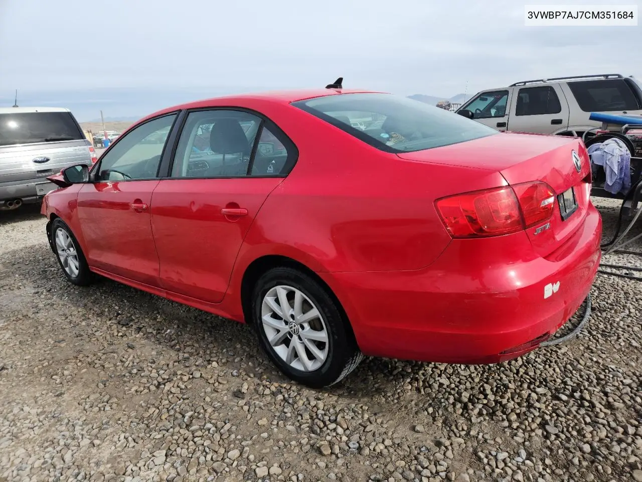 3VWBP7AJ7CM351684 2012 Volkswagen Jetta Se