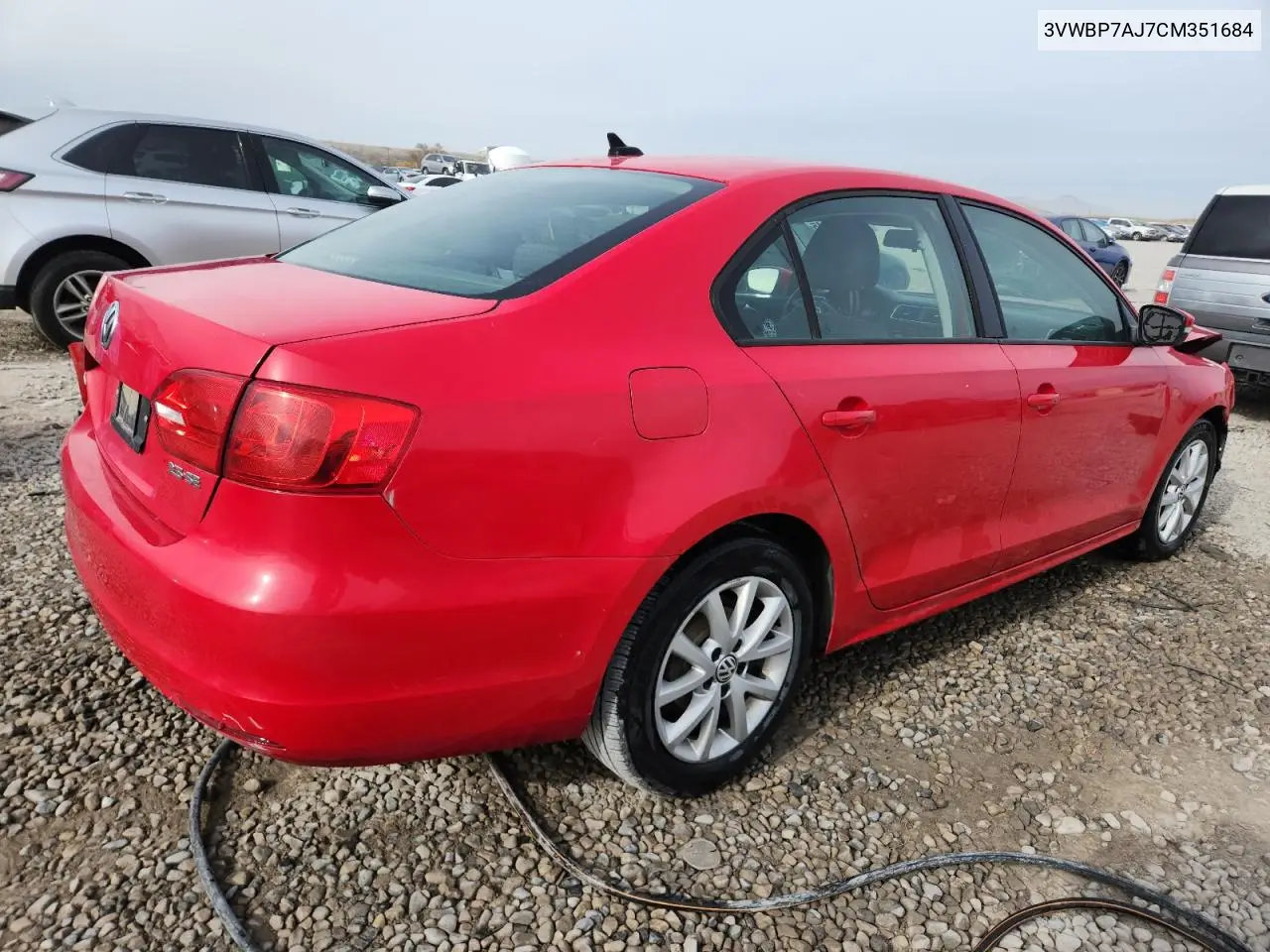 3VWBP7AJ7CM351684 2012 Volkswagen Jetta Se