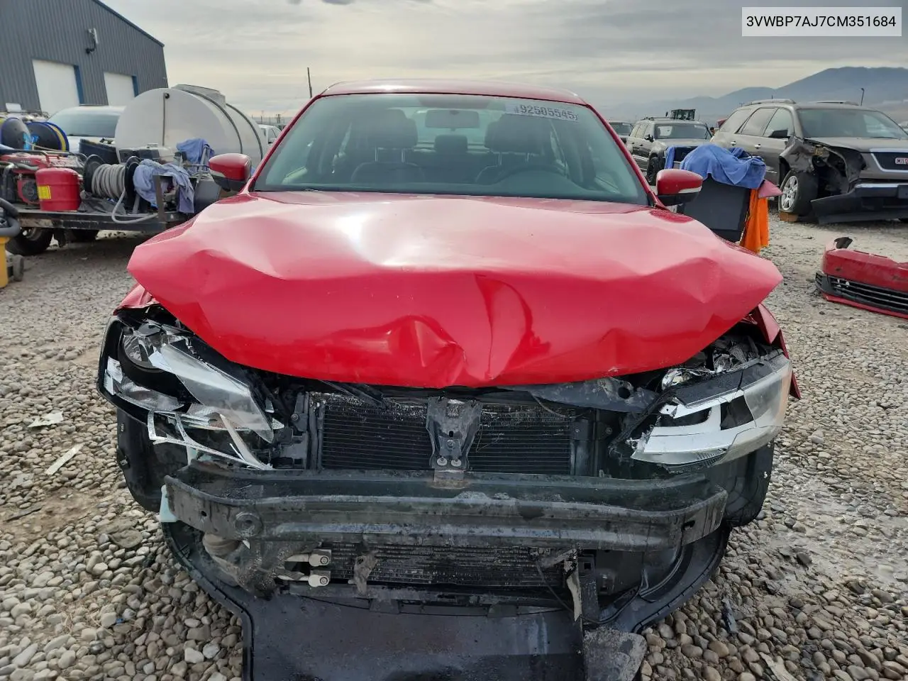 3VWBP7AJ7CM351684 2012 Volkswagen Jetta Se