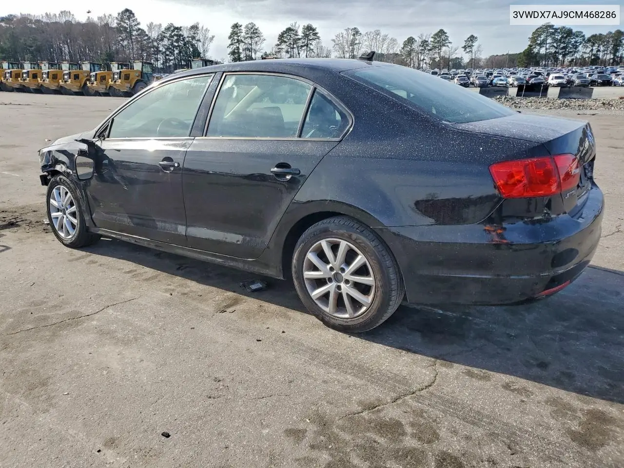 3VWDX7AJ9CM468286 2012 Volkswagen Jetta Se