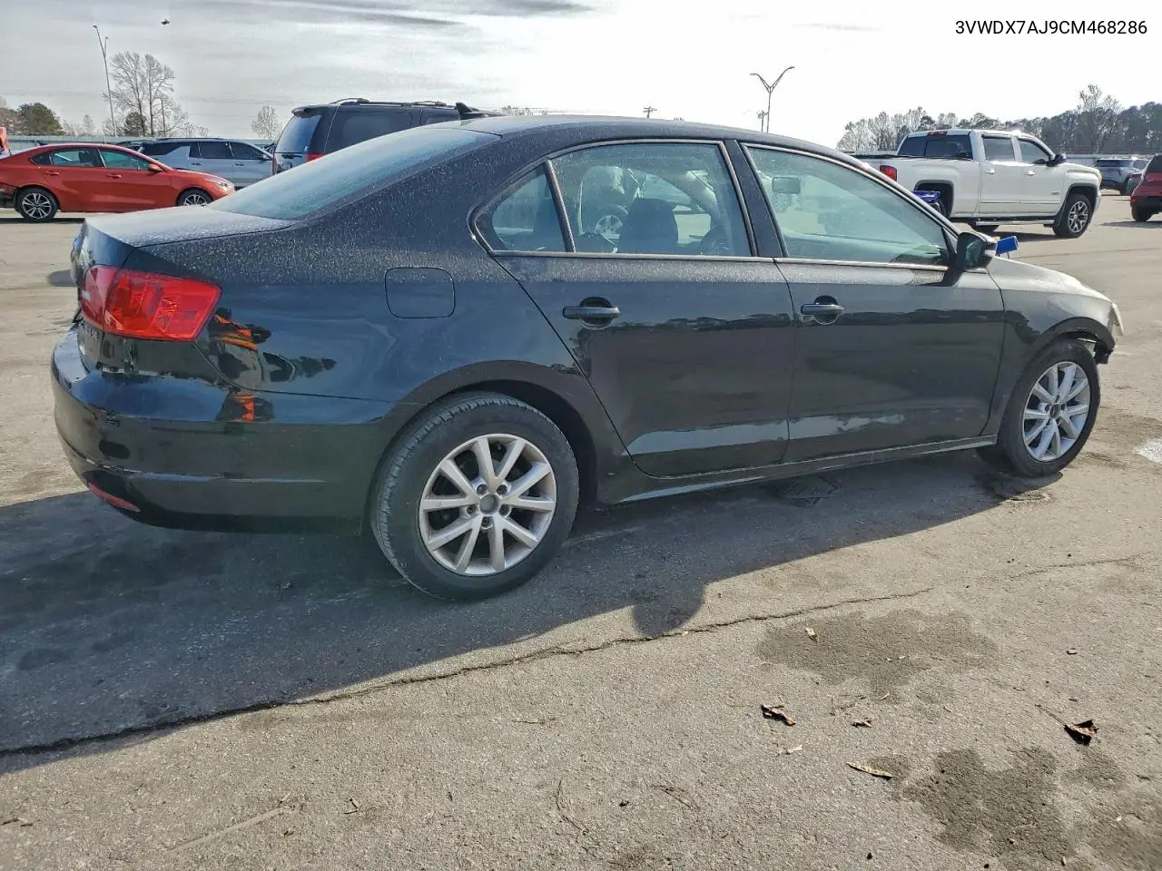 3VWDX7AJ9CM468286 2012 Volkswagen Jetta Se