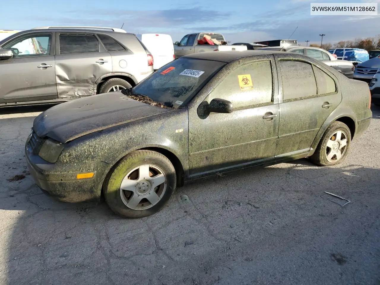3VWSK69M51M128662 2012 Volkswagen Jetta Gls