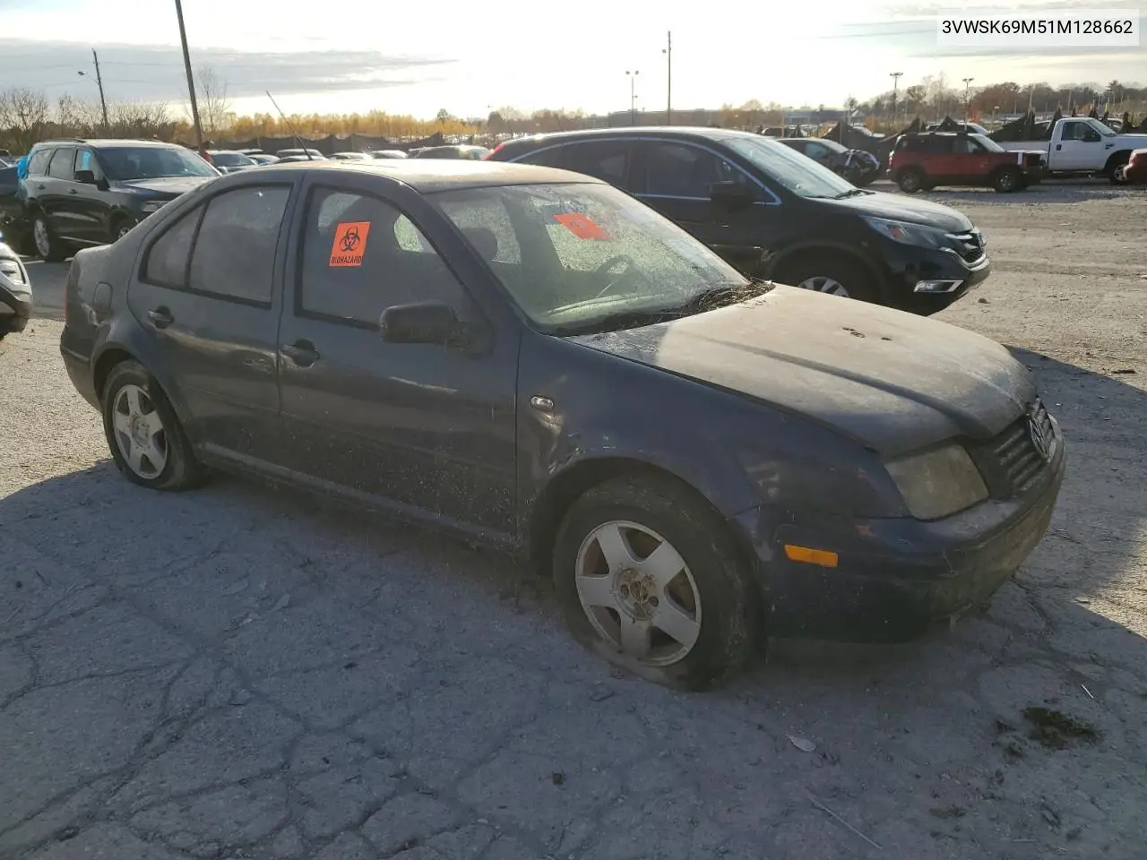 3VWSK69M51M128662 2012 Volkswagen Jetta Gls