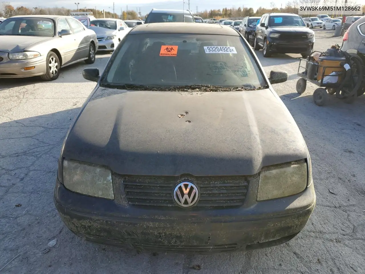 3VWSK69M51M128662 2012 Volkswagen Jetta Gls