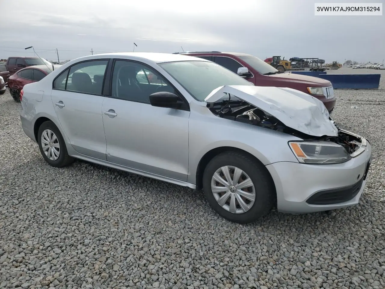 3VW1K7AJ9CM315294 2012 Volkswagen Jetta Base
